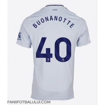 Leicester City Facundo Buonanotte #40 Tricou Fotbal Replică 2024-25 Barbati Treilea